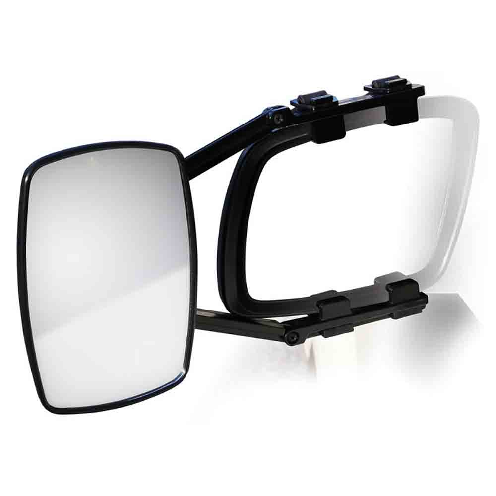 Clamp-On, Single Towing Mirror