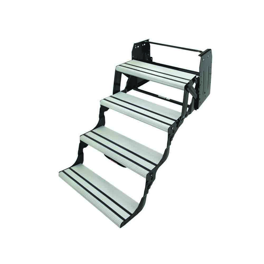 RV ENTRANCE STEP - ALUMI-TREAD -  QUAD