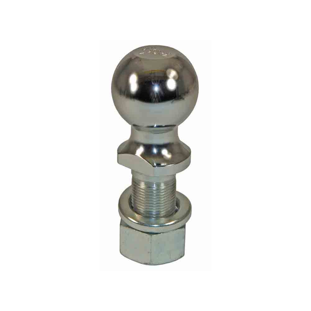 ONLTCO 6" Adjustable Aluminum Ball Mount Hitch – 2" & 2-5/16" Balls – 10,000 Lbs Capacity