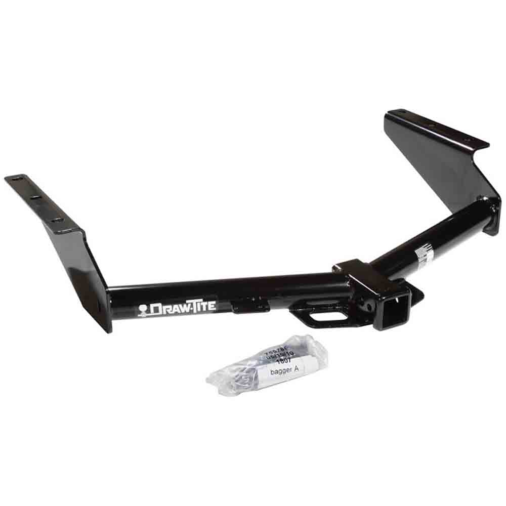 2008 2012 Jeep Liberty Class III Round Tube Trailer Hitch Receiver