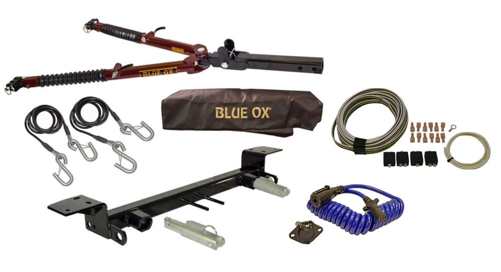 Blue Ox Ascent Tow Bar (7,500 lbs. tow capacity) & Baseplate Combo fits Select Ford F-150 (Includes ACC, EcoBoost, Hybrid, & Shutters) (Includes Raptor) Includes Towed Vehicle Wiring