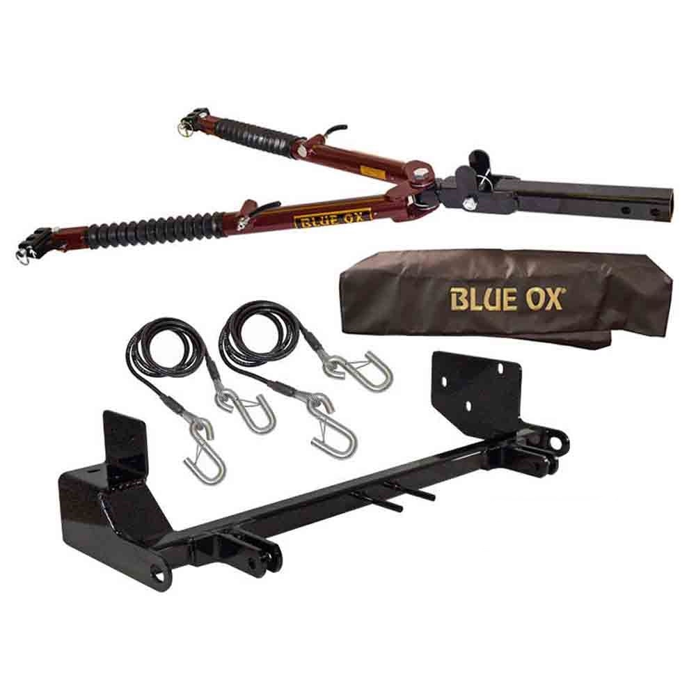 Blue Ox Ascent Tow Bar (7,500 lbs. tow cap.) & Baseplate Combo fits 1997-2002 Jeep Wrangler With Standard C-Channel Bumper (No Double Tube Bumpers)