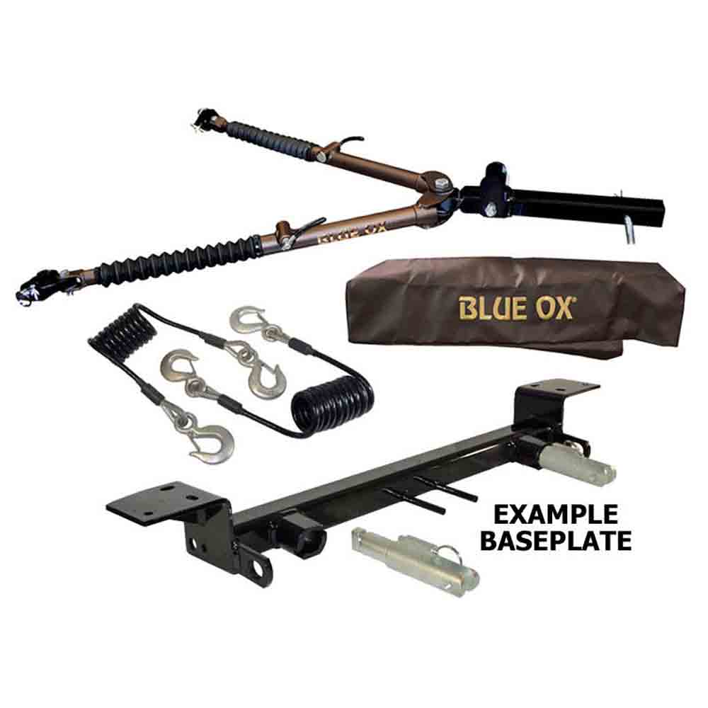 Blue Ox Avail Tow Bar (10,000 lbs. cap.) & Baseplate Combo fits 1987-1995  Jeep Wrangler (YJ)