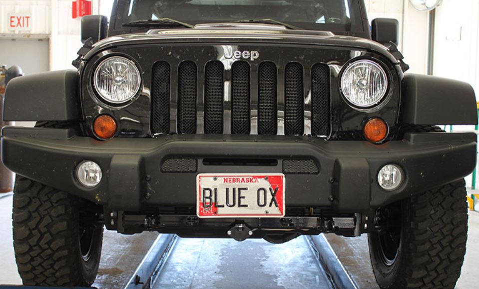 Blue Ox BX1133 Baseplate fits 2012-2013 Jeep Wrangler Models (Please see notes and compatibility chart)