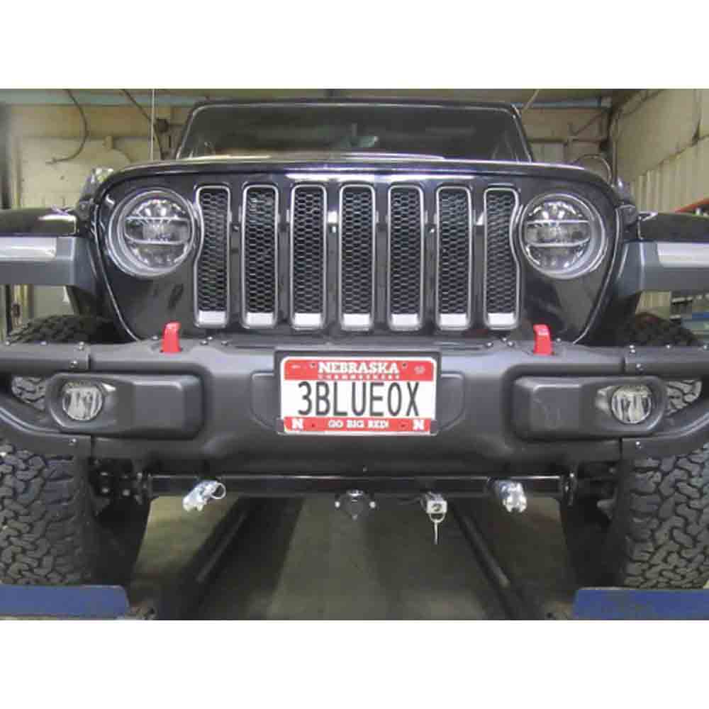 Blue Ox BX1139 Baseplate fits Select Jeep Wrangler/Wrangler Unlimited (JL)  (All Models w/Standard Bumper) (Includes ACC) (Includes 392 & 4XE)