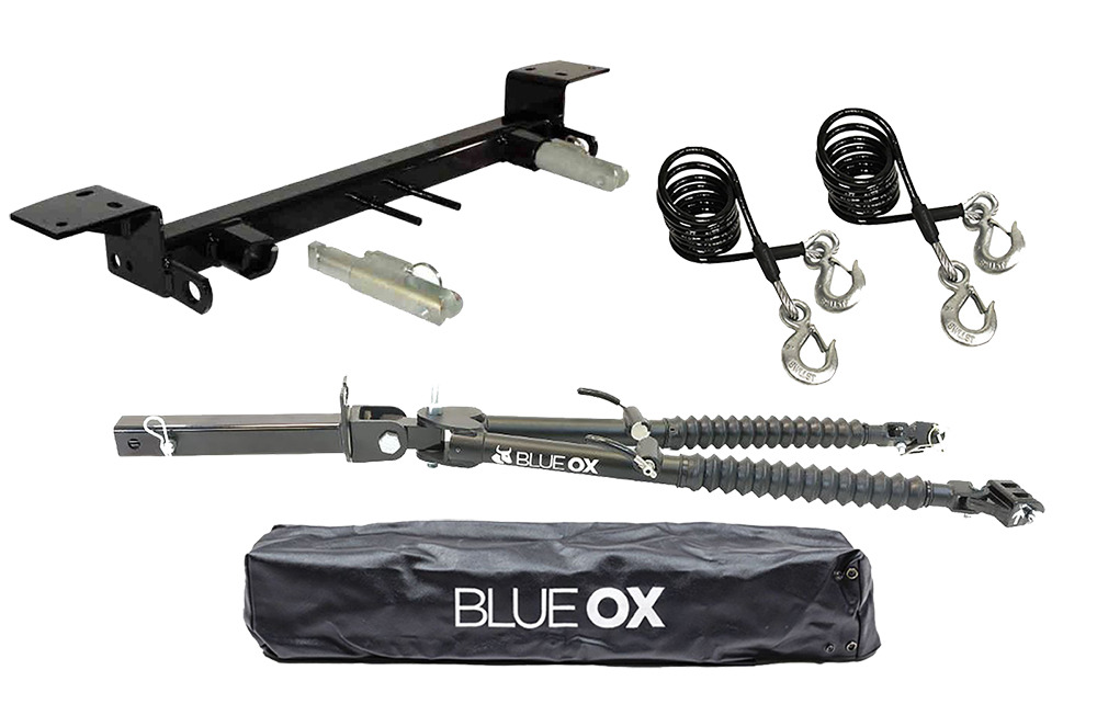 Blue Ox Alpha (8,500 lb) Tow Bar & Baseplate Combo fits Jeep Grand Cherokee WL (No L or WK) Summit (No Tow Hooks) (Inc. ACC, 4xe, & Shutters)