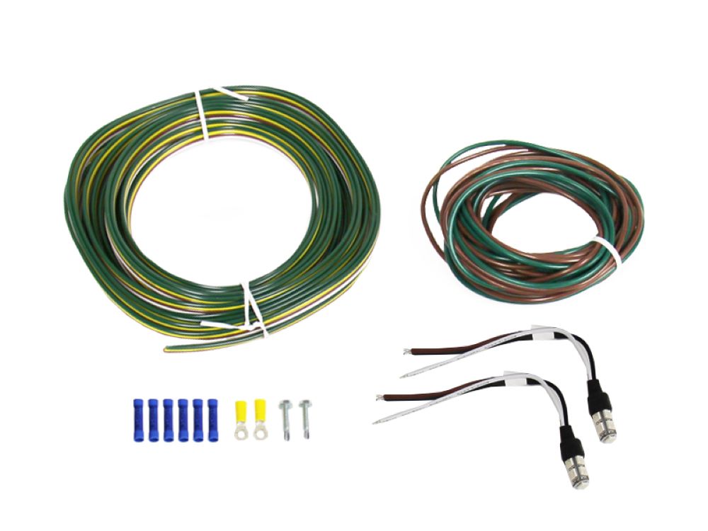 Blue Ox BX88269 Clear LED Tail Light Wiring Kit for Towed Vehicles