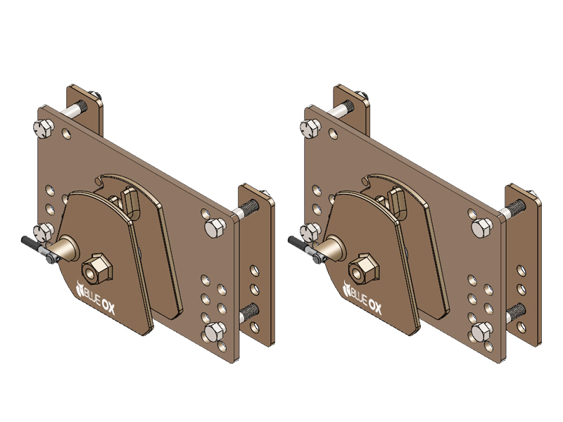 Blue Ox Bolt-Around Rotating Latch Brackets Lit For SwayPro Weight Distribution Kits