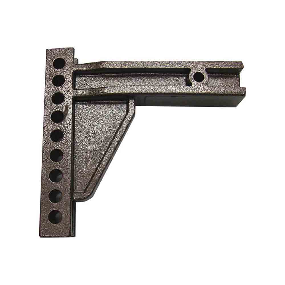 Blue Ox BXW4028, SwayPro 2-1/2 Inch Receiver Weight Distribution Shank, 9 Hole Adjustment X 9 Inch