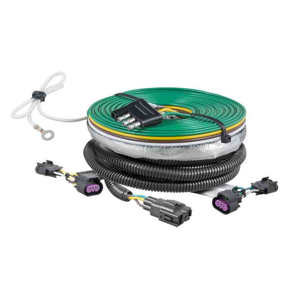 Custom Towed-Vehicle RV Wiring fits 2008-12 Buick Enclave, 2008-12 Chevrolet Malibu, 2009-12 Traverse