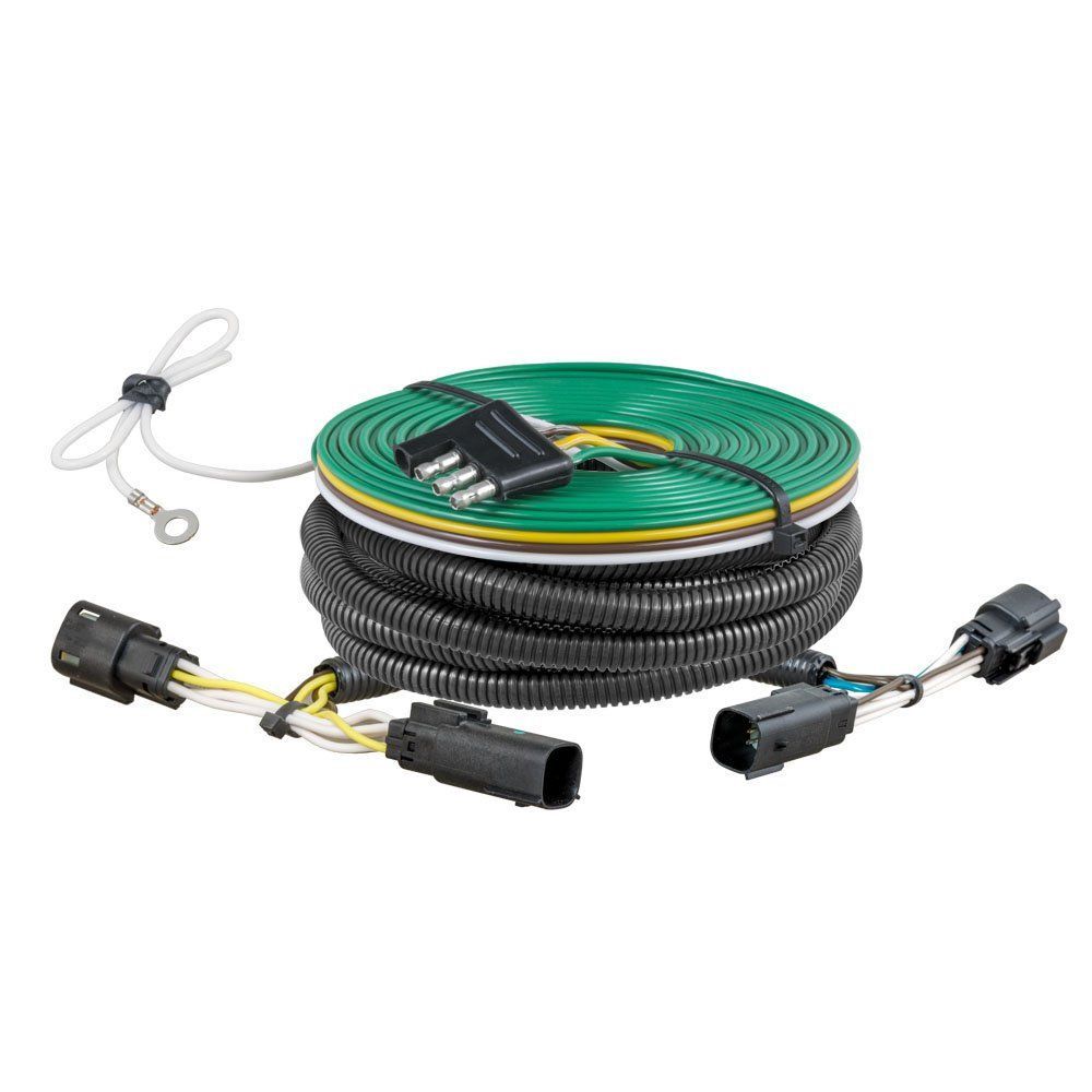 Custom Towed-Vehicle RV Wiring Harness fits Select Ford Ranger, With Blind Spot Detection
