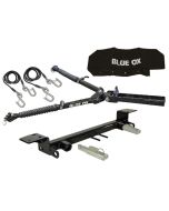Blue Ox Alpha (8,500 lb) Tow Bar & Baseplate Combo fits 2012-2014 Ford Focus S, SE, SEL & Titanium (hatchback or sedan) (no adaptive cruise control)