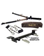 Blue Ox Avail Tow Bar (10,000 lbs. cap.) & Baseplate Combo fits 2015 Ford Focus (No RS)