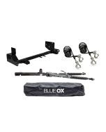 Blue Ox Avail Tow Bar (10,000 lbs. cap.) & Baseplate Combo fits 1997-2006 Jeep Wrangler (Also fits models that have a "Rugged Ridge Double Tube Bumper", bumper not included)