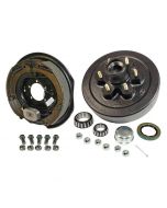 6-Bolt on 5-1/2 Inch Bolt Circle - 12 Inch Hub/Drum With Electric Brake Assembly - Drivers Side