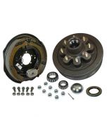 8-Bolt on 6-1/2 Inch Bolt Circle - 12 Inch Hub/Drum With Electric Brake Assembly - Passenger Side