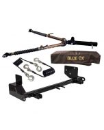 Blue Ox Avail Tow Bar (10,000 lbs. cap.) & Baseplate Combo fits 1997-2006 Jeep Wrangler (Also fits models that have a "Rugged Ridge Double Tube Bumper", bumper not included)
