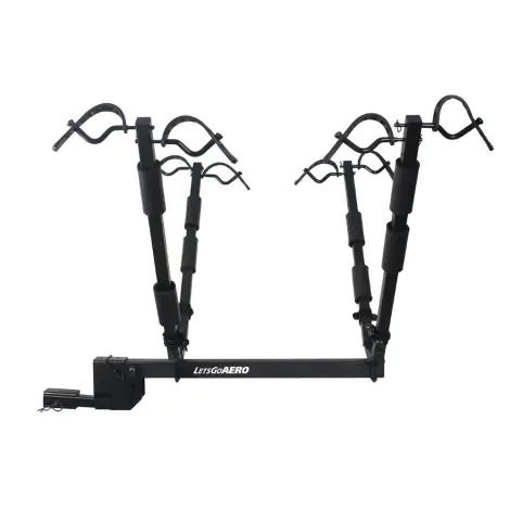 Let's Go Aero NEO Four Bike Hitch Rack with Tilt Shank fits 1-1/4