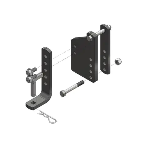 Blue Ox TrackPro - 2-Point Weight Distribution L- Bracket