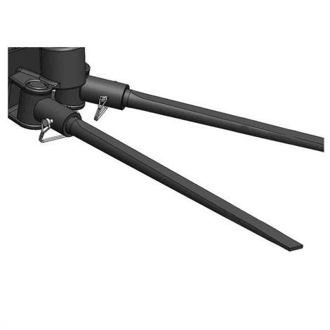 HITCH, TRACKPRO, 800 LB, CLAMP ON