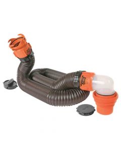 RhinoFLEX 15 Foot Camper/RV Sewer Hose Kit