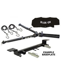 Blue Ox Alpha 2 Tow Bar (6,500 lbs. cap.) & Baseplate Combo fits 2005-19 Nissan Frontier (Manual), 2005 Pathfinder (LE,SE,XE) & 2008-12 Pathfinder