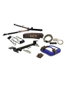 Blue Ox Avail Tow Bar (10,000 lbs. cap.) & Baseplate Combo fits 2007-2018 Jeep Wrangler/Wrangler Unlimited (JK) (All Models W/ Standard Bumper) (No JL) - Includes Wiring