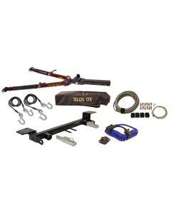 Blue Ox Ascent (7,500 lb) Tow Bar & Baseplate Combo fits Select Jeep Gladiator (Includes Mojave) (Includes ACC), Includes Towed Vehicle Light Wiring Kit