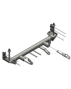 Blue Ox BX1709 Baseplate fits Select Chevy Trailblazer, GMC Envoy, Buick Ranier, Isuzu Ascender and Oldsmobile Bravada
