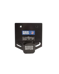 Rigid Hitch Class III RV Bumper Mount Trailer Hitch, 3500 lbs Weight Capacity, Steel Construction, for 4" x 4" Bumpers - Made in USA