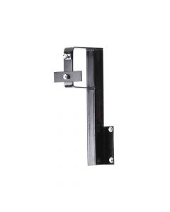 4 Inch Square Bumper, Rigid Mounted Spare Tire Carrier