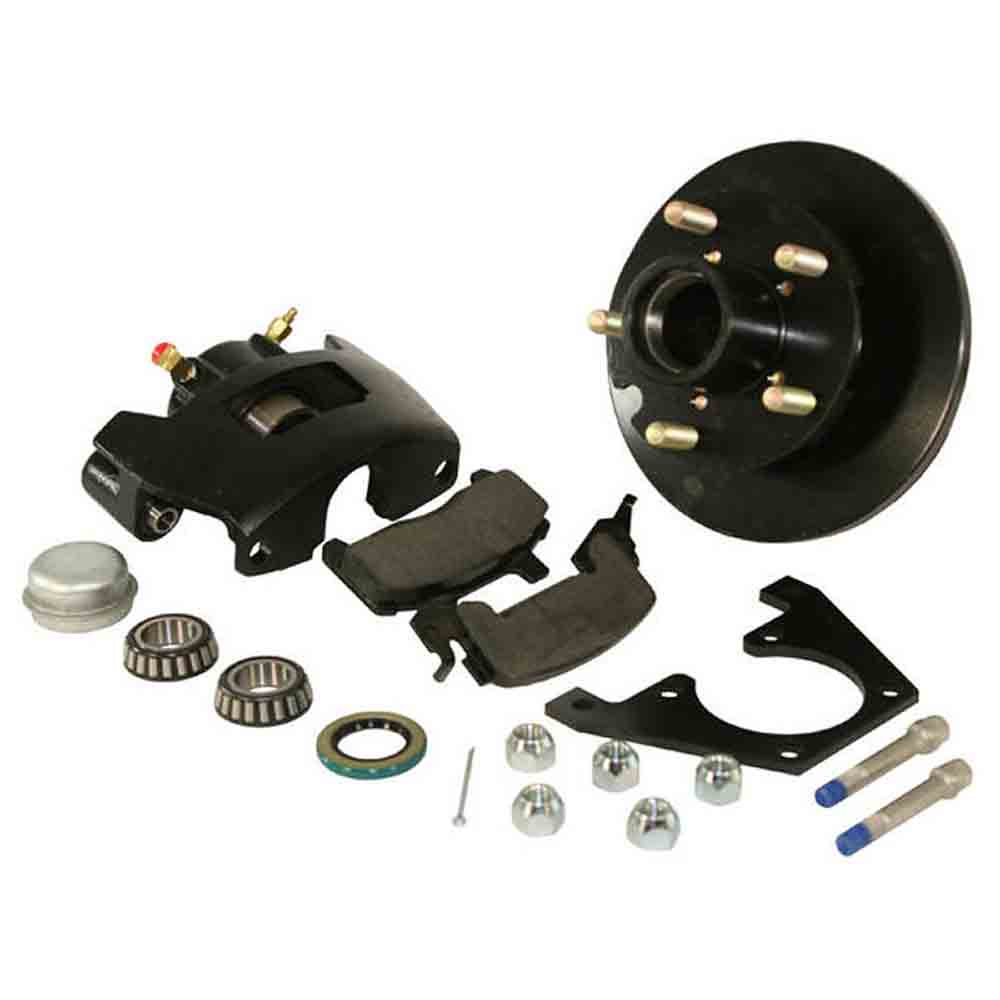 Reliable Hydraulic Disc Brake and Caliper Kit - Driver's Side