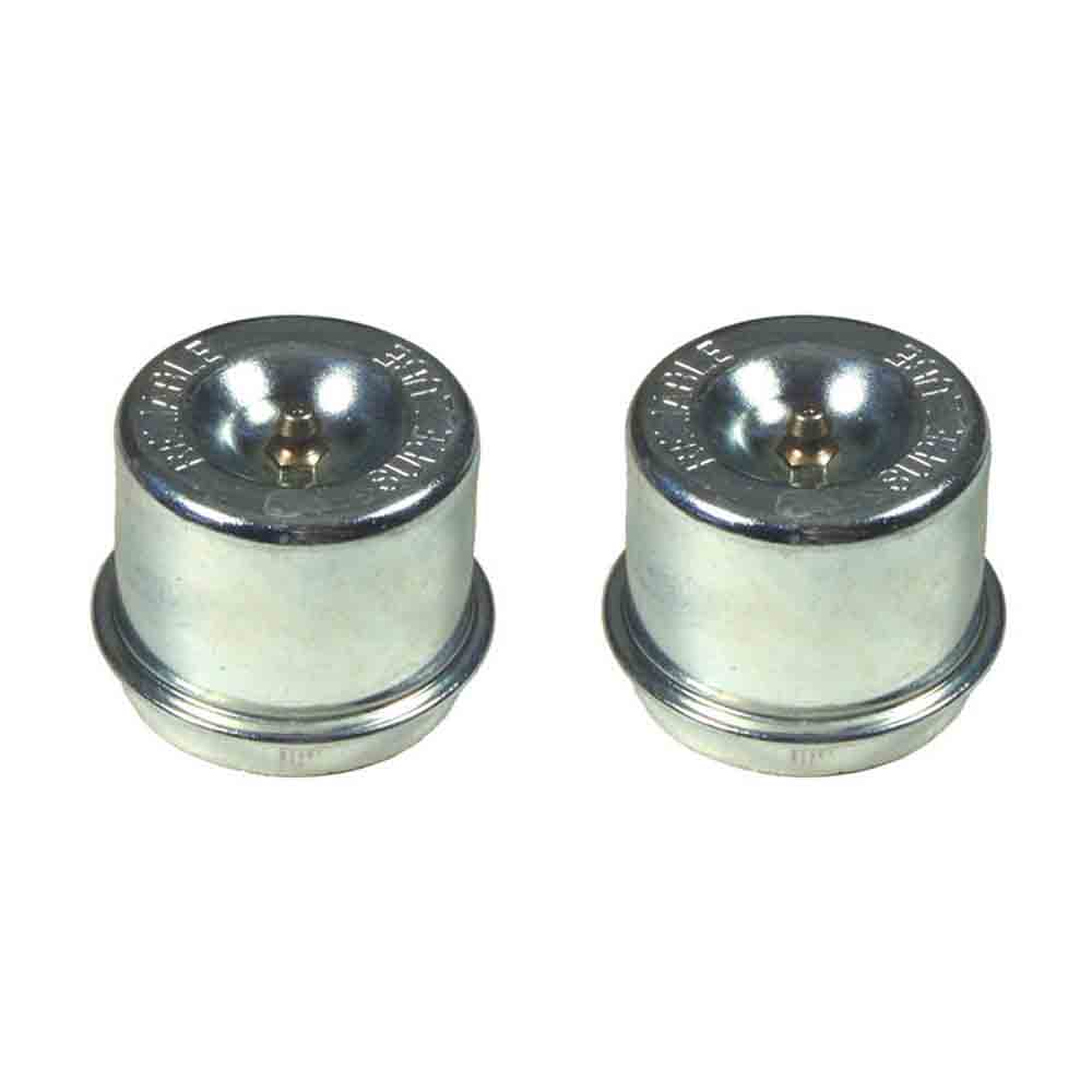 Grease Caps with Zerk Fitting - Pair