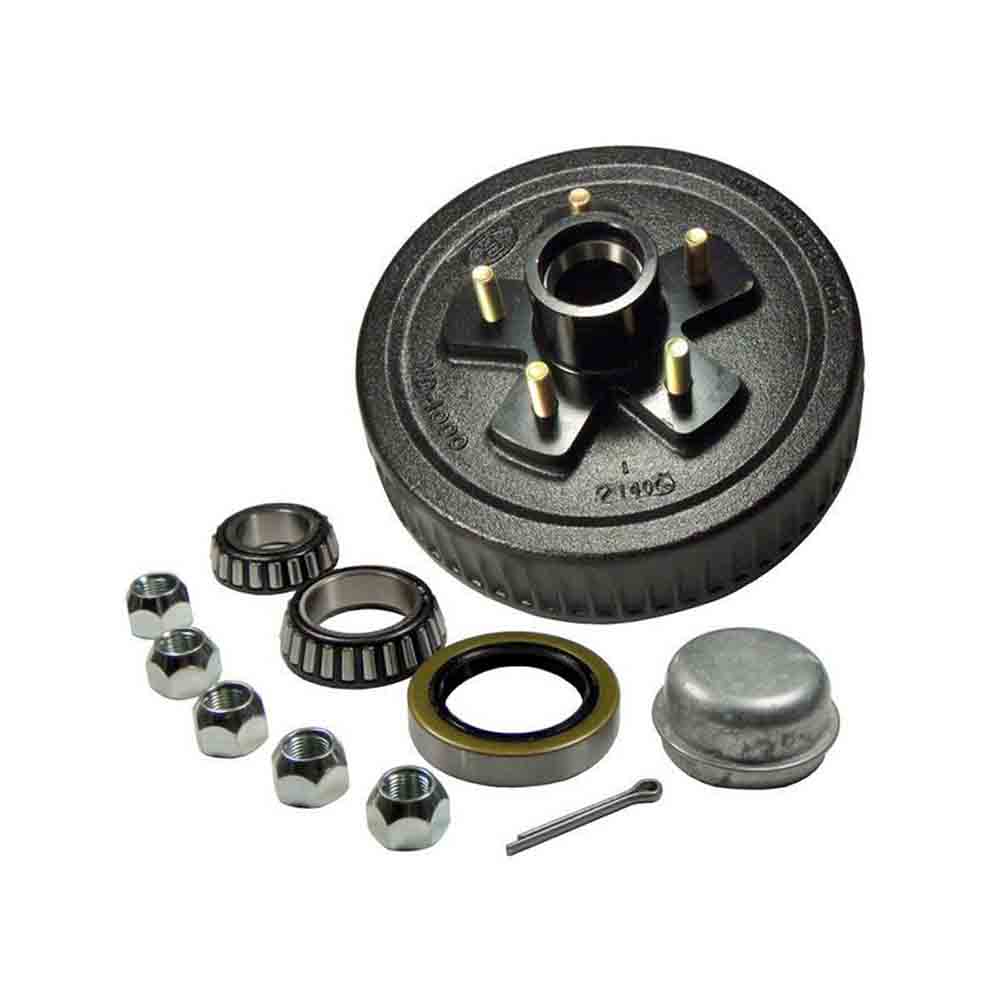 Trailer Hub and Drum Assembly  5 on 4-1/2