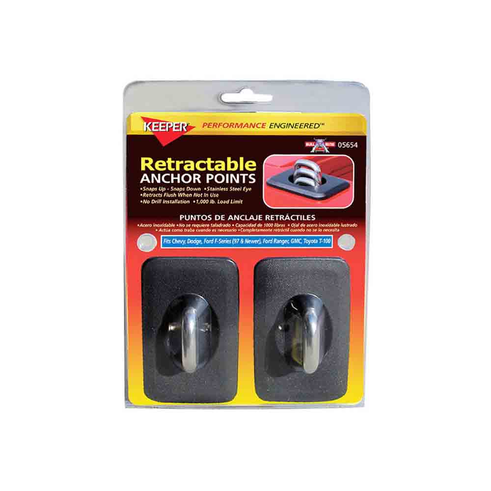 Retractable Bull Ring® Anchor Points - Pair