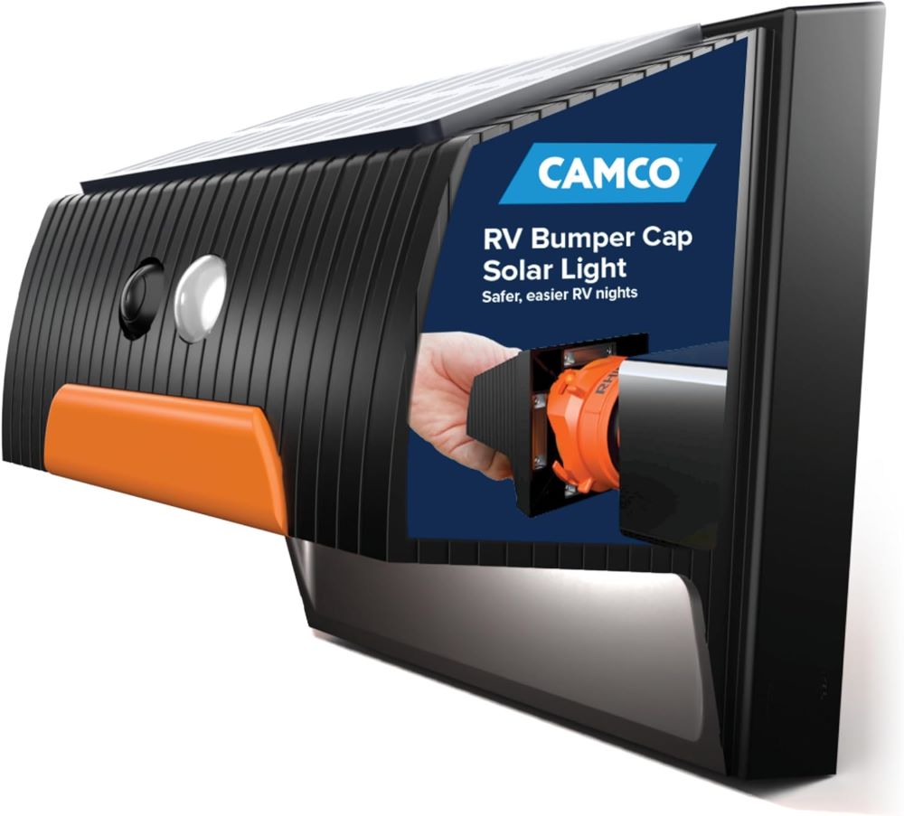 Camco RV Bumper Cap W/ Solar Light