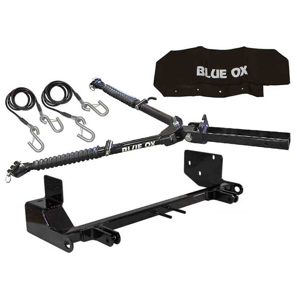 Blue Ox Alpha 2 Tow Bar (6,500 lbs. cap.) & Baseplate Combo fits 1997-2006 Jeep Wrangler (Also fits models that have a 